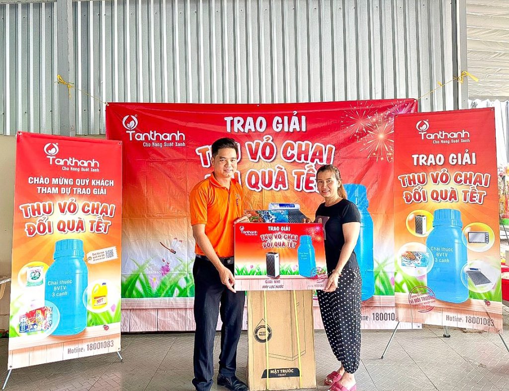 THU VỎ CHAI ĐỔI QUÀ TẾT 2023