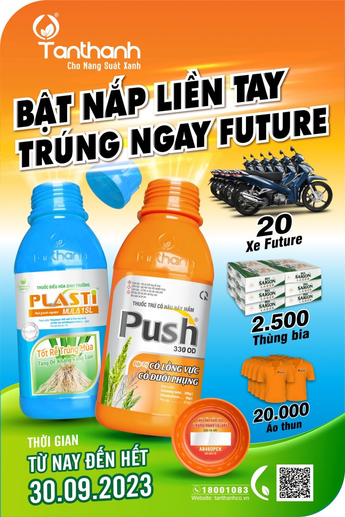 KHUYẾN MÃI BẬT NẮP LIỀN TAY – TRÚNG NGAY FUTURE 2023