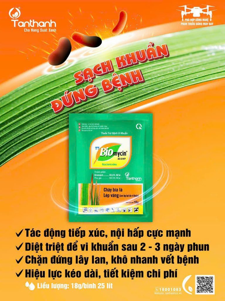 DIỆT NHANH VI KHUẨN, BẢO VỆ NĂNG SUẤT