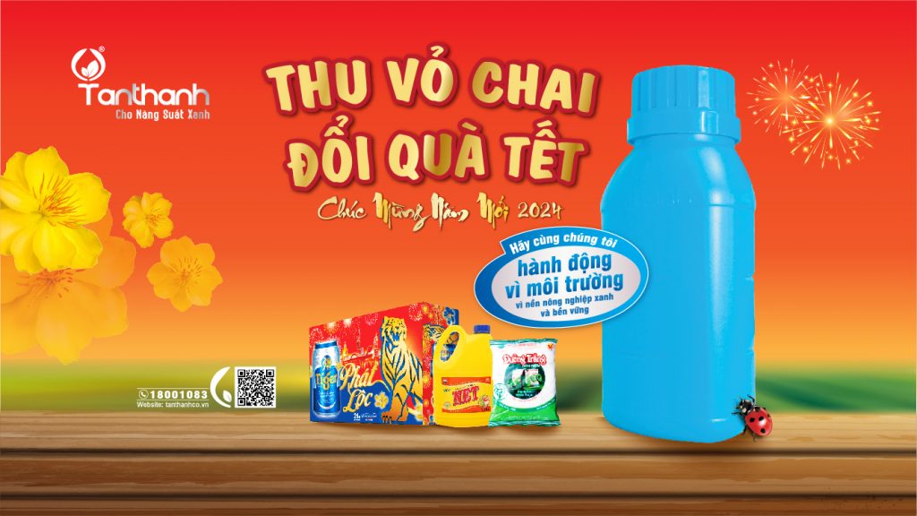 TỔNG KẾT "THU VỎ CHAI - ĐỔI QUÀ TẾT NĂM 2024"