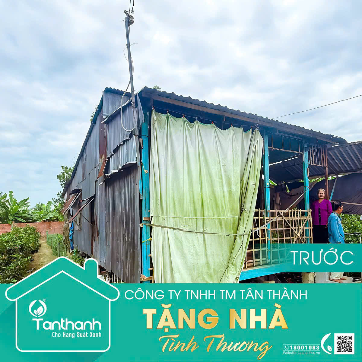  Tặng nhà tình thương - "Hơn 60 năm chờ đợi một mái ấm".
