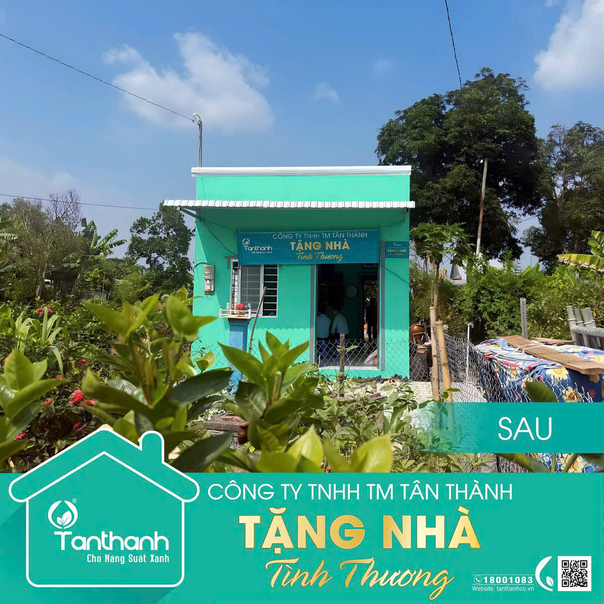  Tặng nhà tình thương - "Hơn 60 năm chờ đợi một mái ấm".
