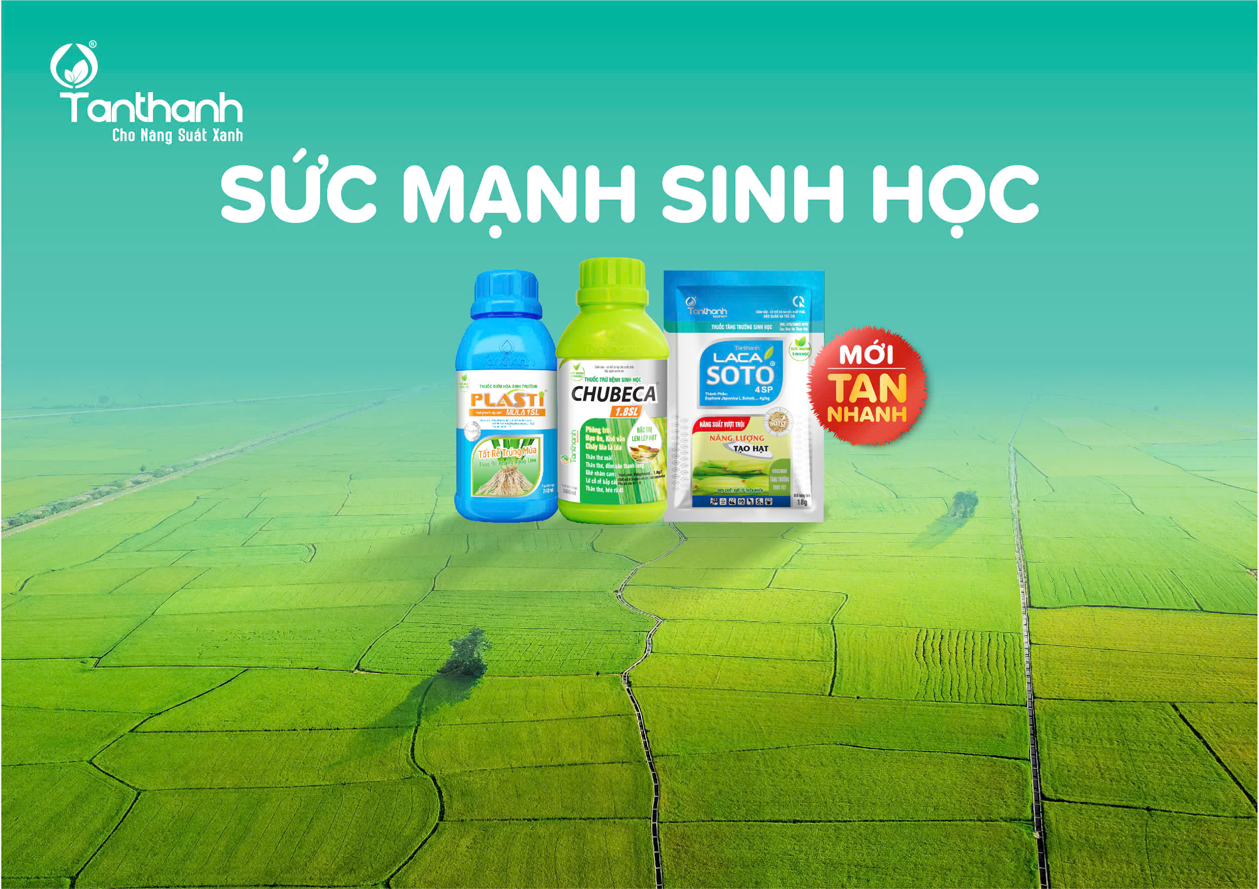 Bộ ba sinh học ưu việt cho nền nông nghiệp xanh và bền vững Bộ ba sinh học ưu việt cho nền nông nghiệp xanh và bền vững