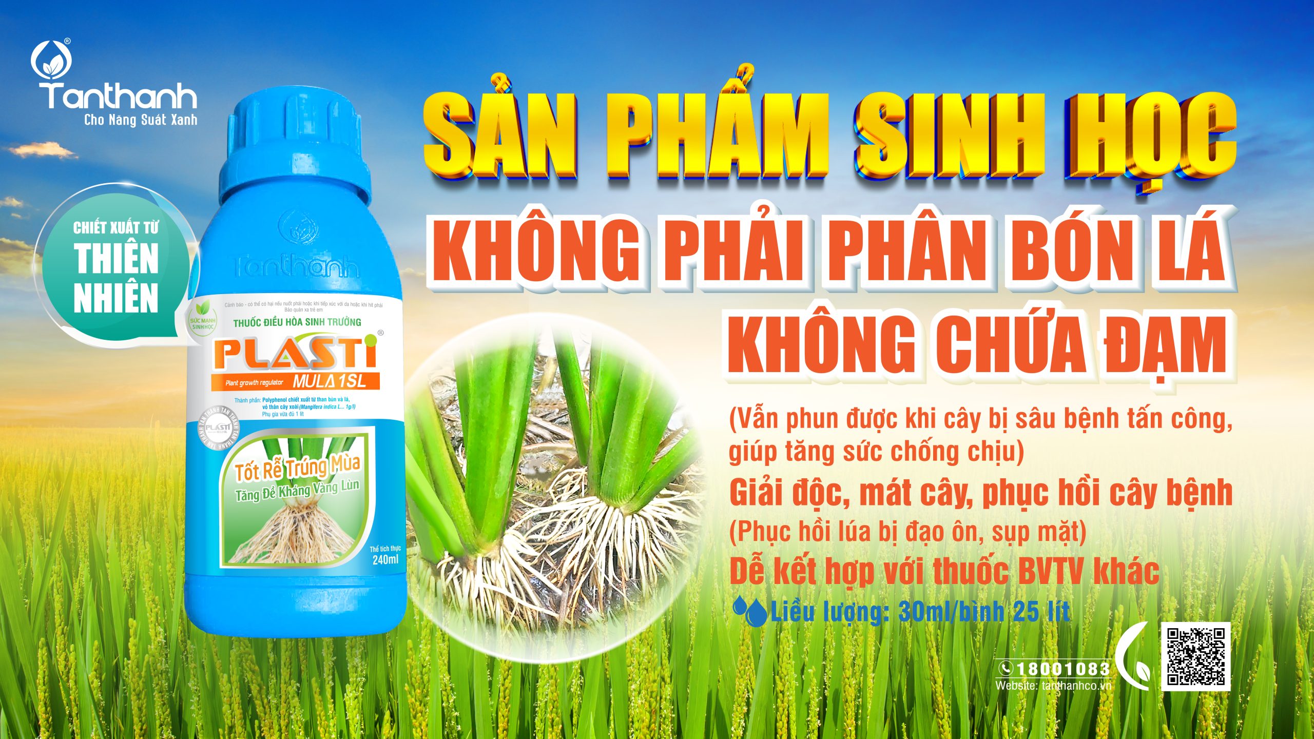 Chuyên gia điều hòa sinh trưởng Plastimula 1SL, hoàn toàn không chứa đạm Chuyên gia điều hòa sinh trưởng Plastimula 1SL, hoàn toàn không chứa đạm