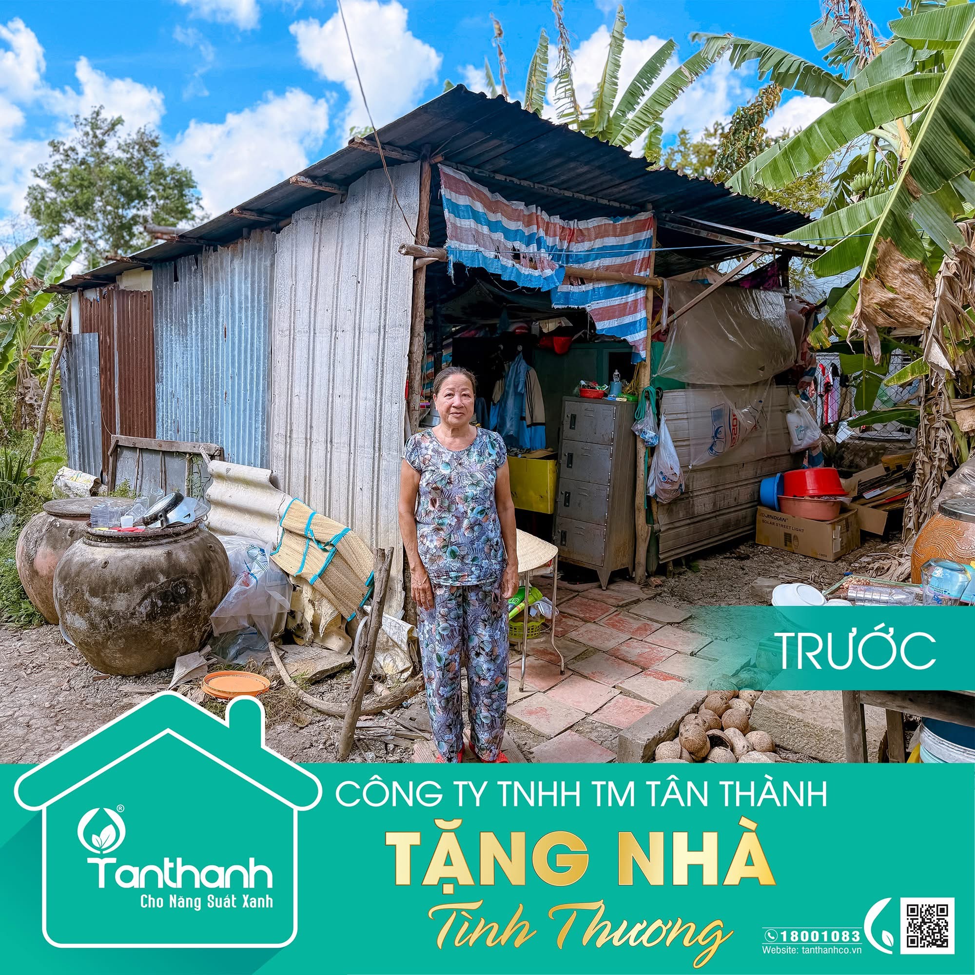Tặng nhà tình thương - "Câu chuyện dưới mái chòi"